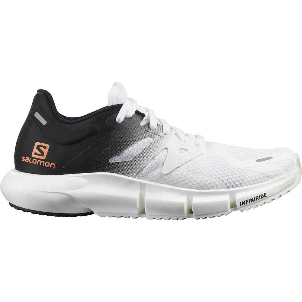 Zapatillas Running Asfalto Salomon Mujer Blancas / Negras - Salomon Argentina PREDICT 2 W,782103-HKJ